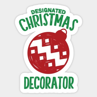 Christmas decorator Sticker